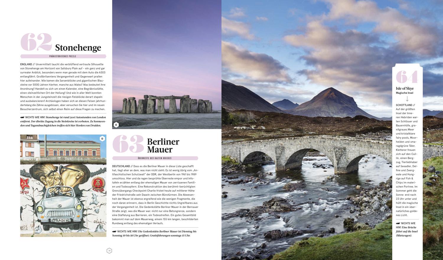Beispielinhalt (Bild) Lonely Planet Bildband Ultimative Reiseziele