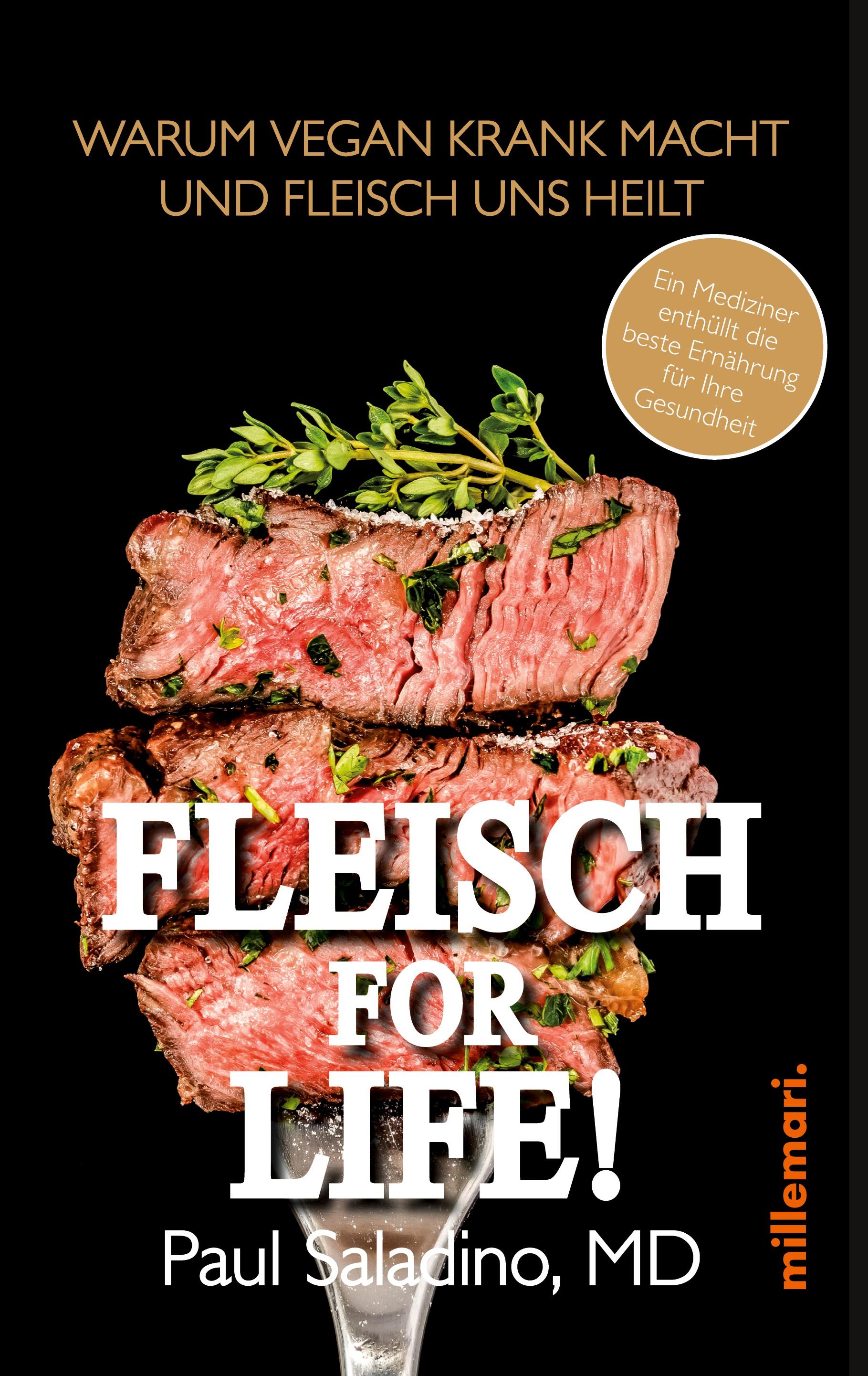 Vorderes Coverbild FLEISCH FOR LIFE!