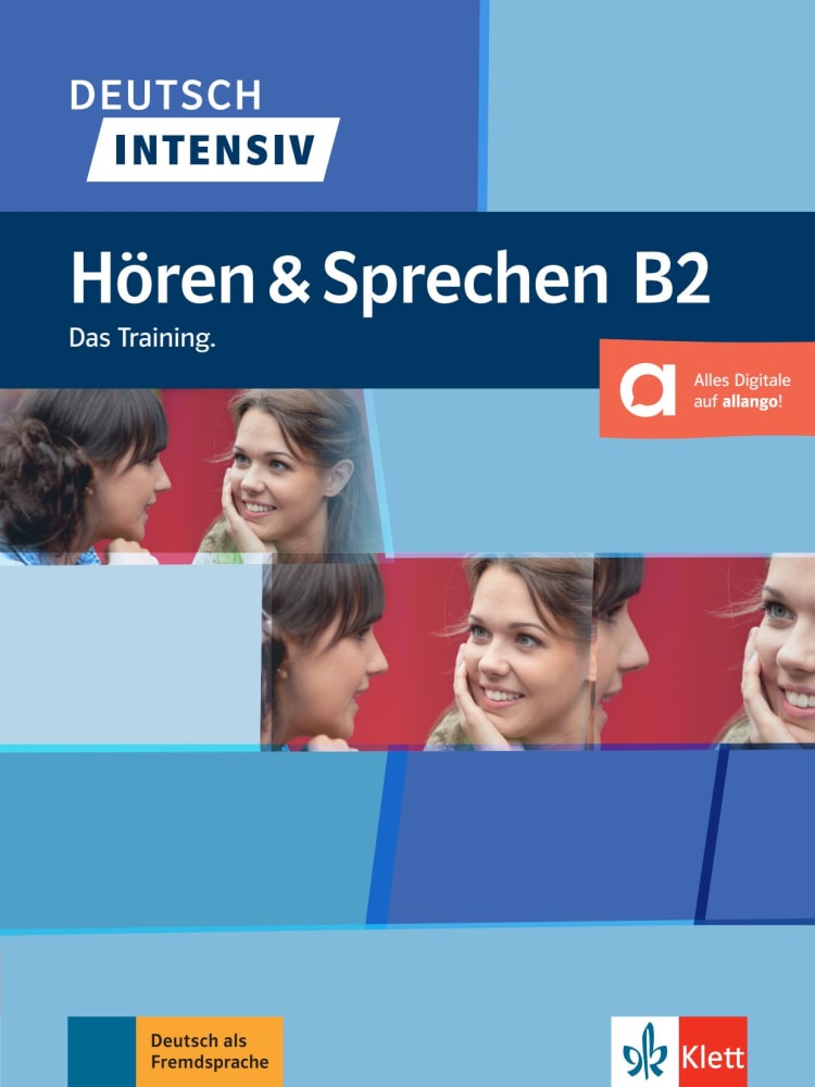Vorderes Coverbild Deutsch intensiv Hören & Sprechen B2. Buch + Audio