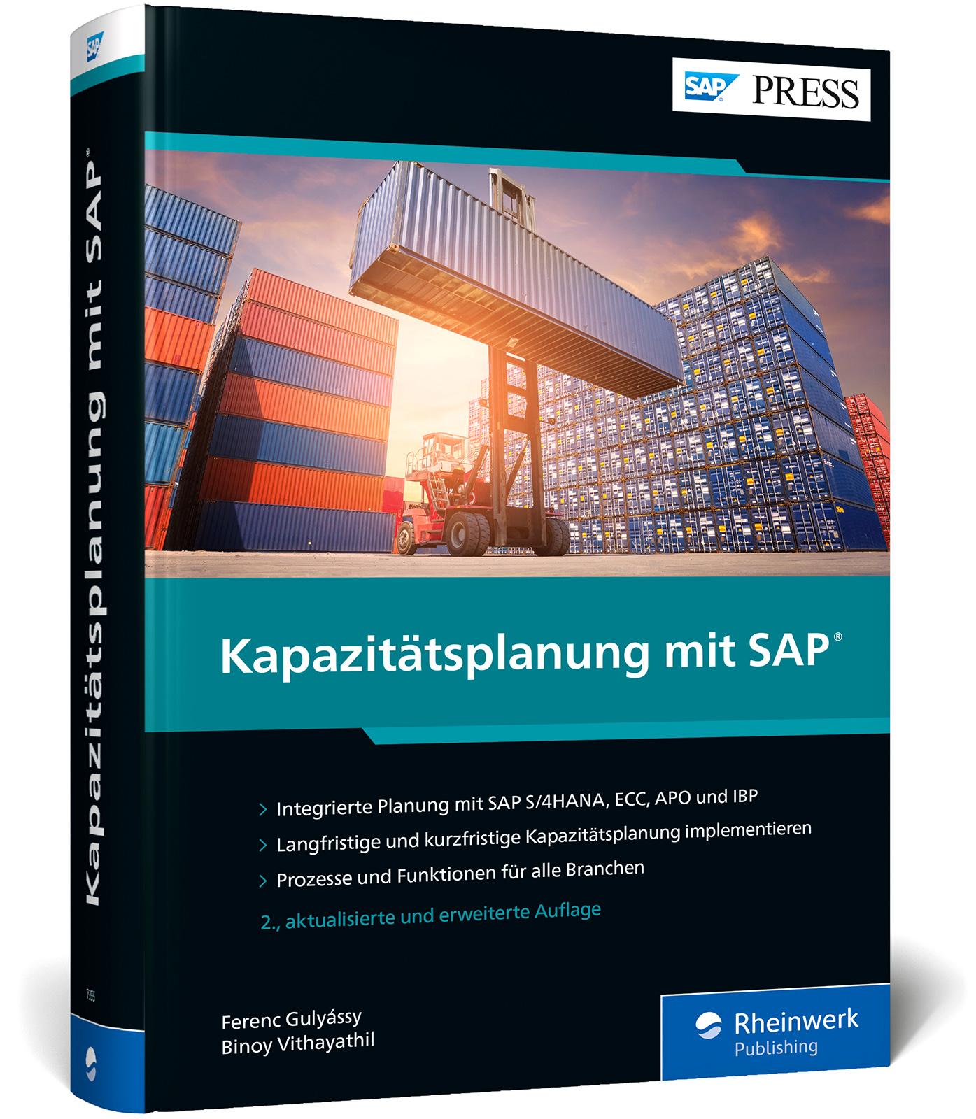 Vorderes Coverbild Kapazitätsplanung mit SAP