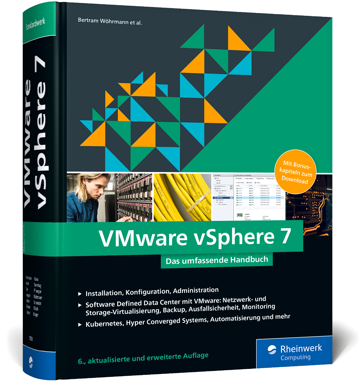 Vorderes Coverbild VMware vSphere 7