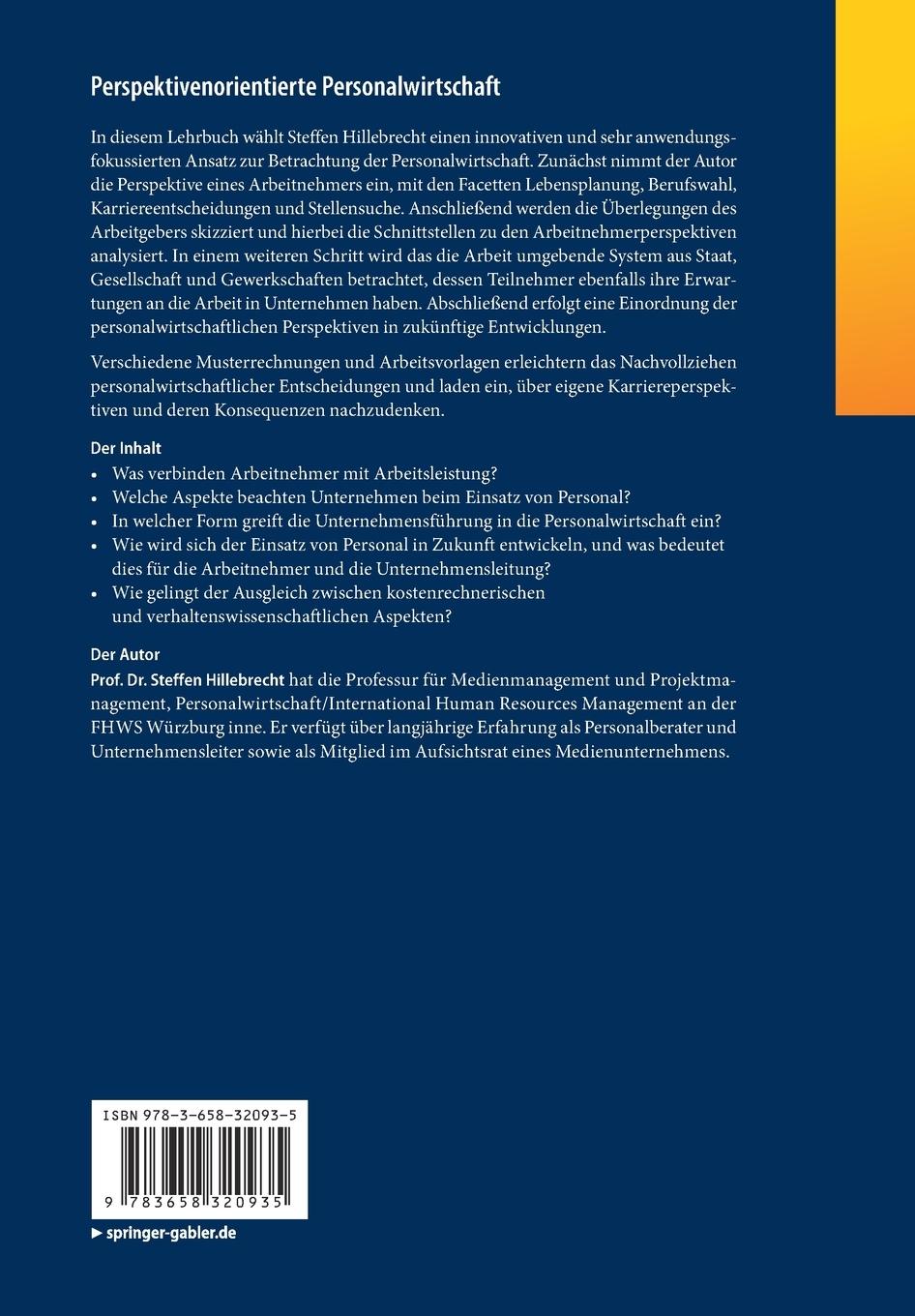 Rückseitencover Perspektivenorientierte Personalwirtschaft