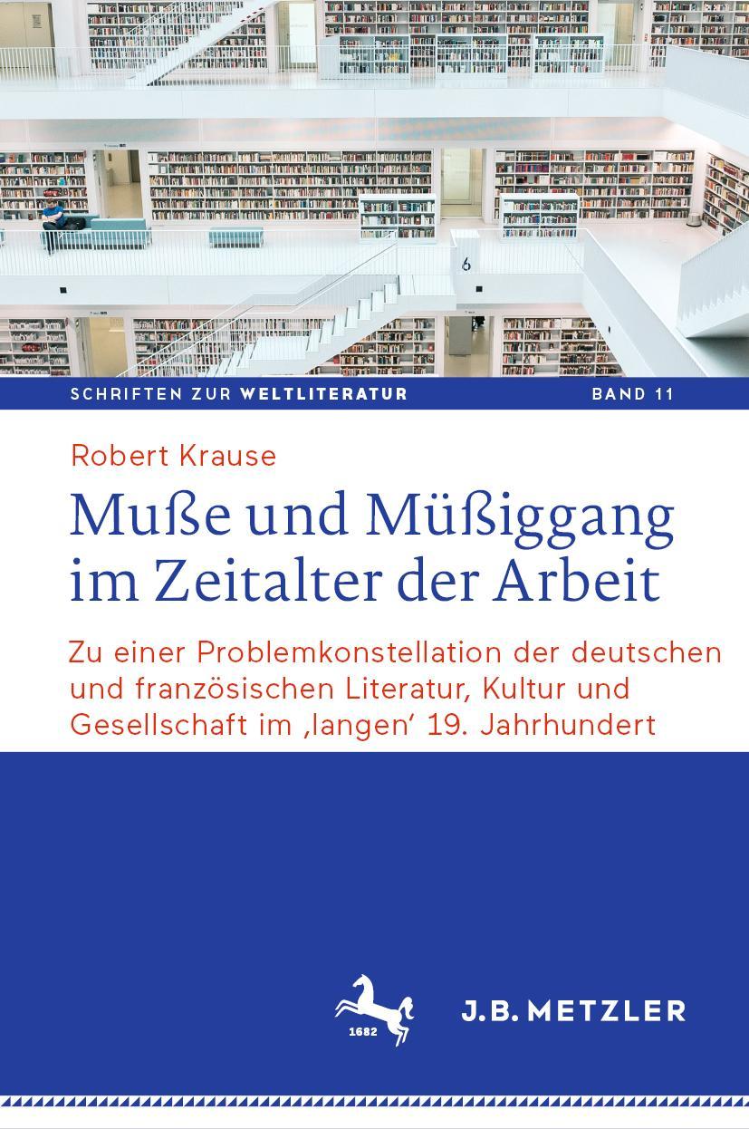 Vorderes Coverbild Muße und Müßiggang im Zeitalter der Arbeit