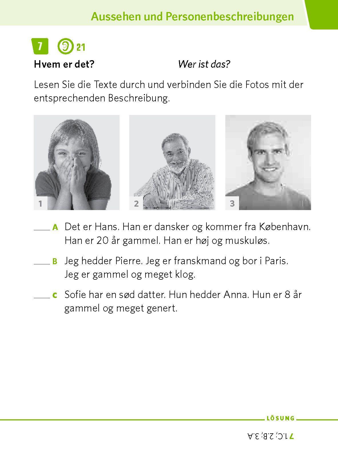 Beispielinhalt (Bild) PONS Pocket-Sprachkurs Dänisch