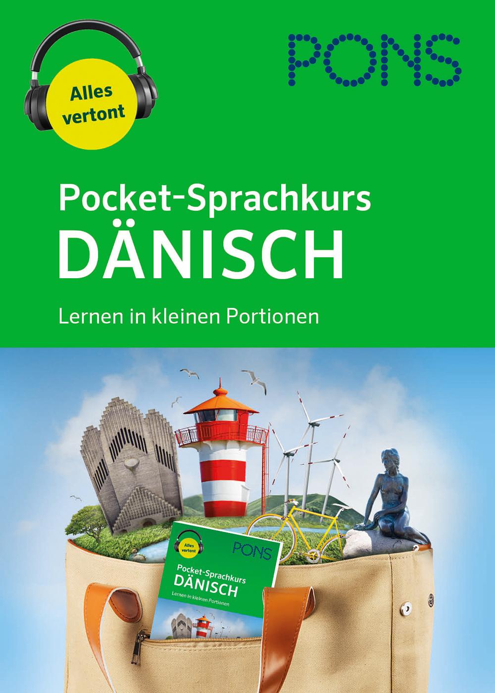 Vorderes Coverbild PONS Pocket-Sprachkurs Dänisch