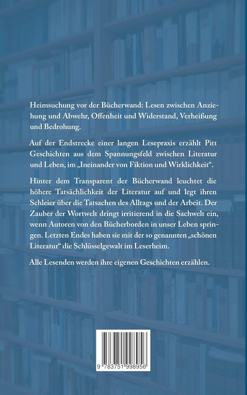 Rückseitencover Die Heimsuchung des Lesers