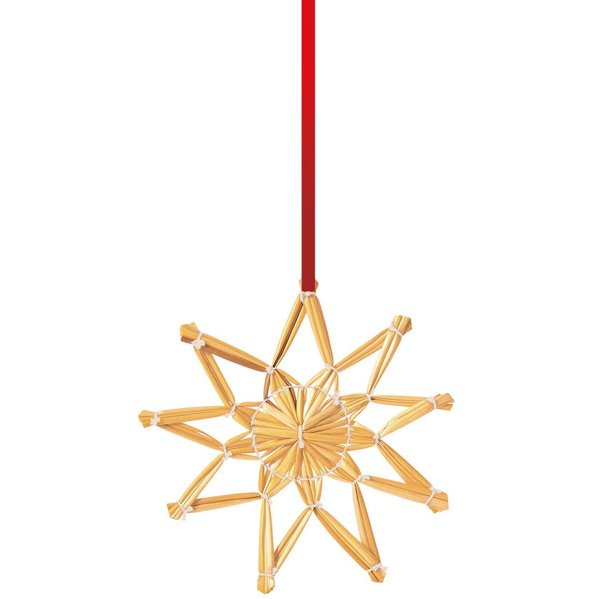 Beispielinhalt (Bild) Der Strohsterne-Adventskalender