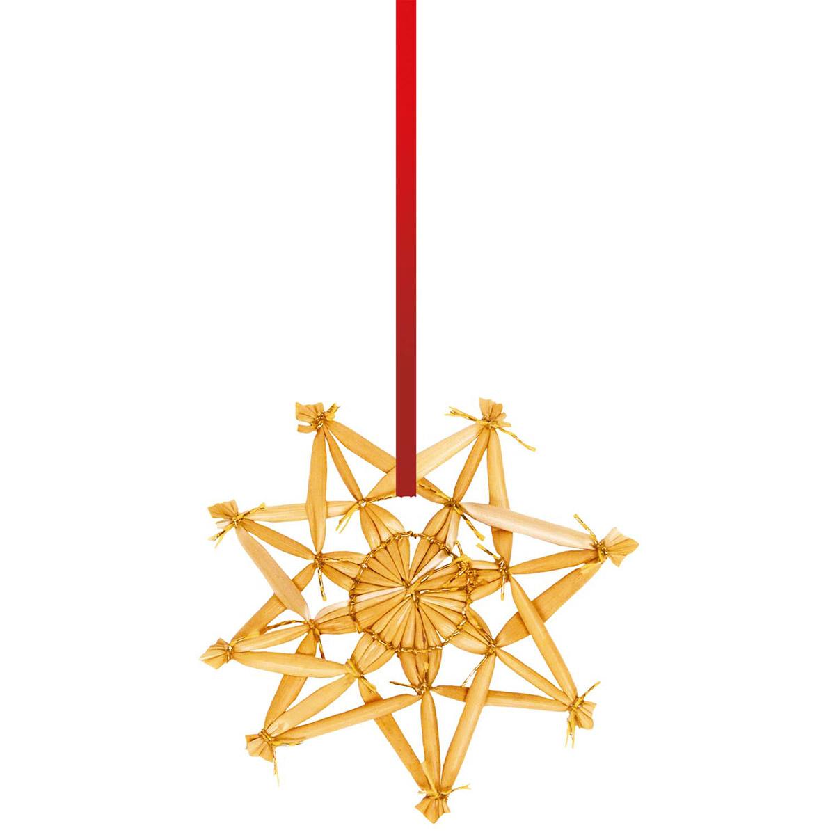 Beispielinhalt (Bild) Der Strohsterne-Adventskalender