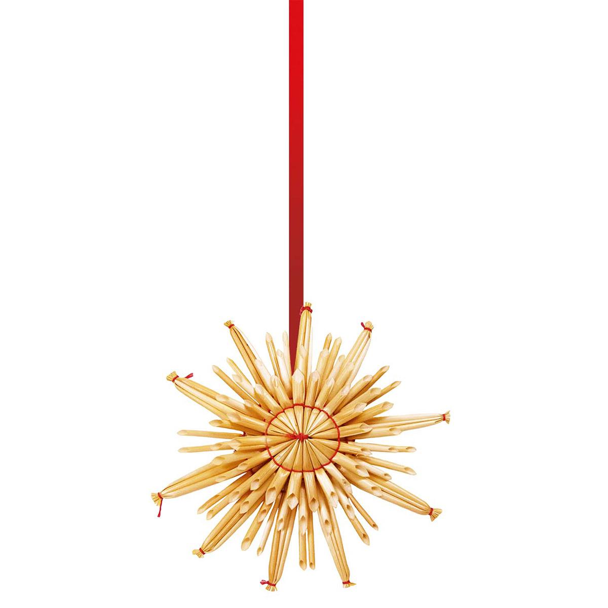 Beispielinhalt (Bild) Der Strohsterne-Adventskalender