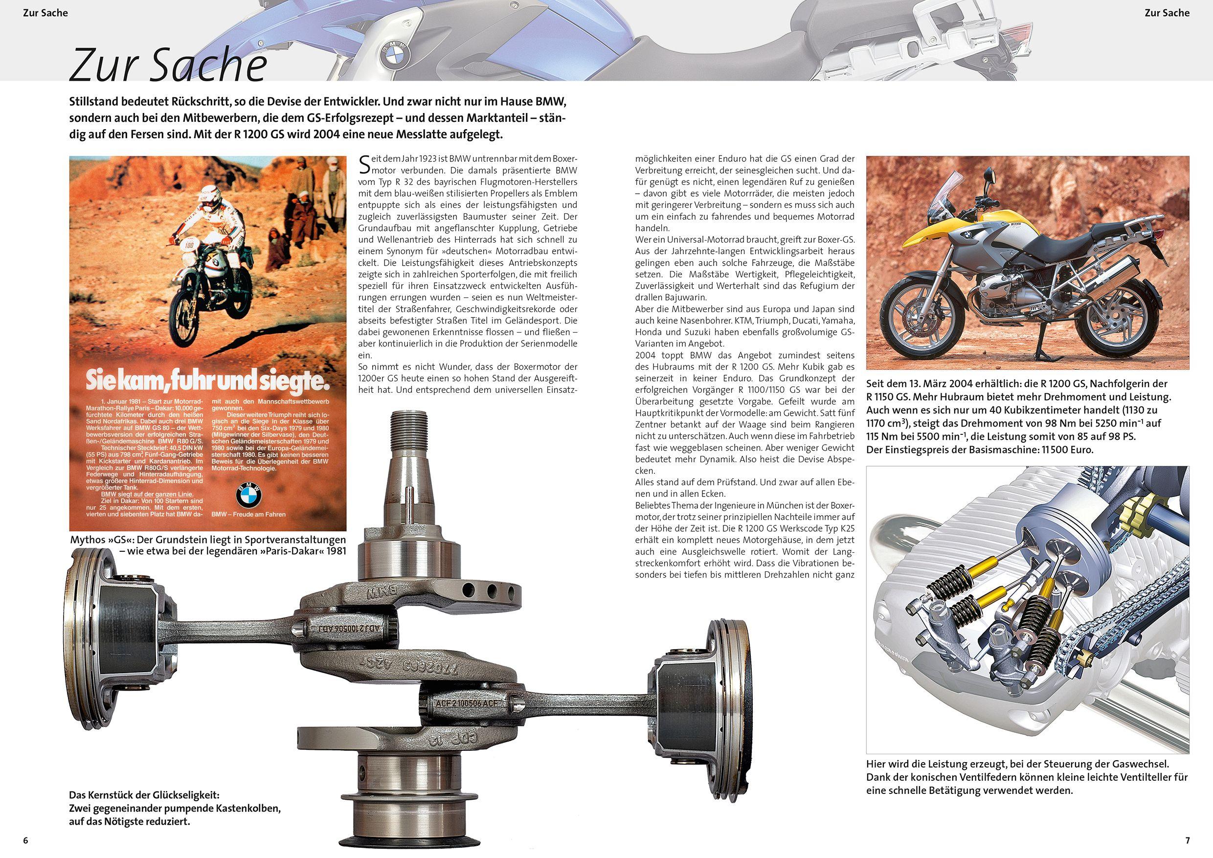 Beispielinhalt (Bild) BMW R1200 GS / Adventure 2004-2012, Typen-Technik-Tipps-Tricks