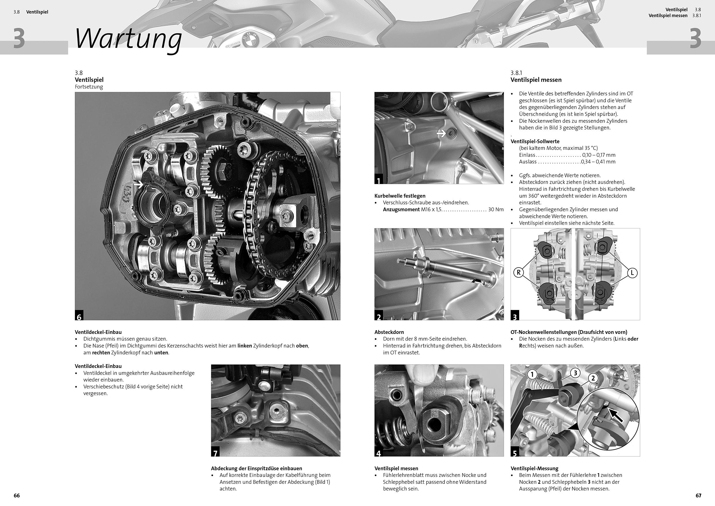 Beispielinhalt (Bild) BMW R1200GS / Adventure wassergekühlt ab Baujahr 2013, Reparaturanleitung