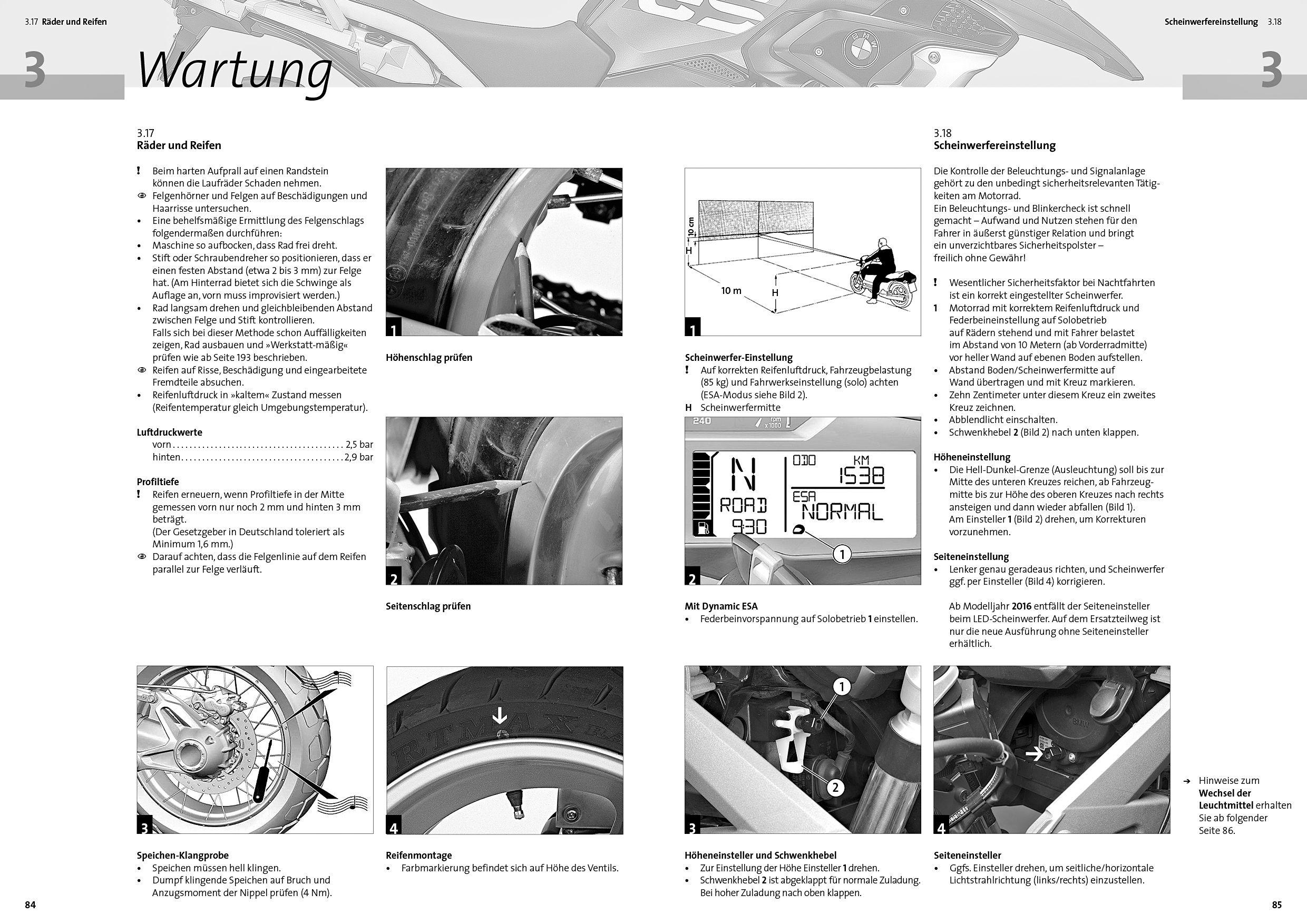 Beispielinhalt (Bild) BMW R1200GS / Adventure wassergekühlt ab Baujahr 2013, Reparaturanleitung