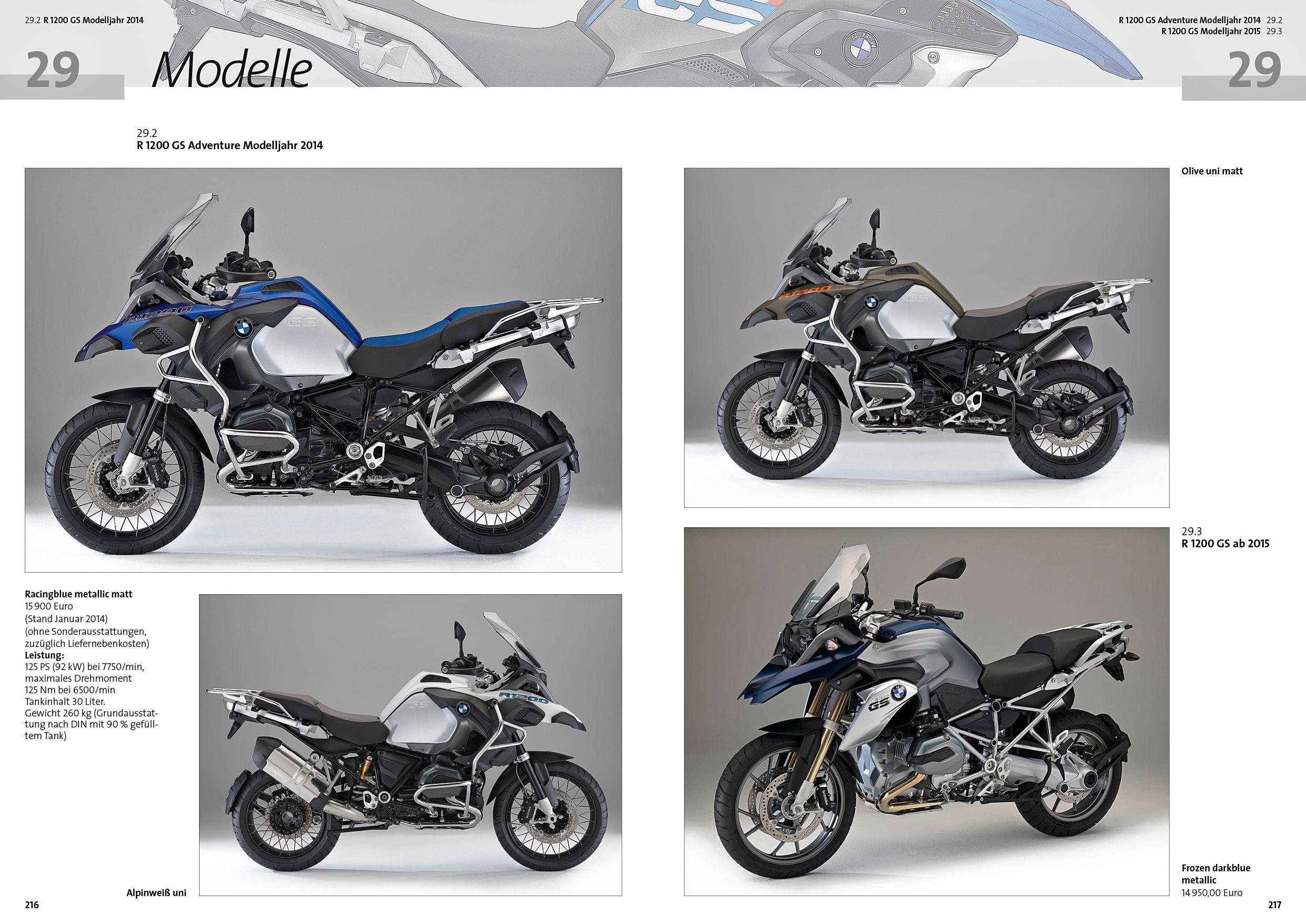 Beispielinhalt (Bild) BMW R1200GS / Adventure wassergekühlt ab Baujahr 2013, Reparaturanleitung