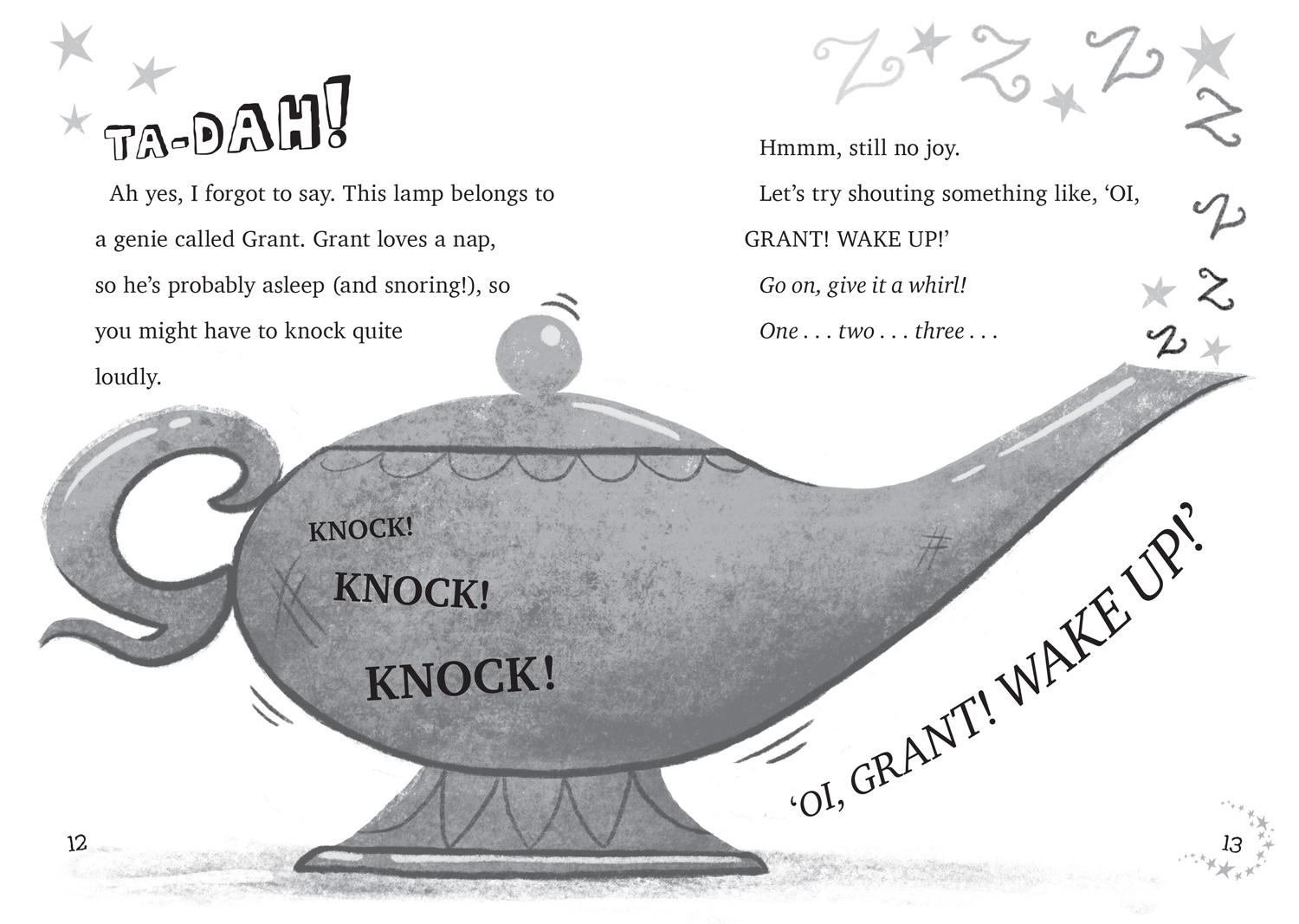 Beispielinhalt (Bild) Genie and Teeny: Wishful Thinking