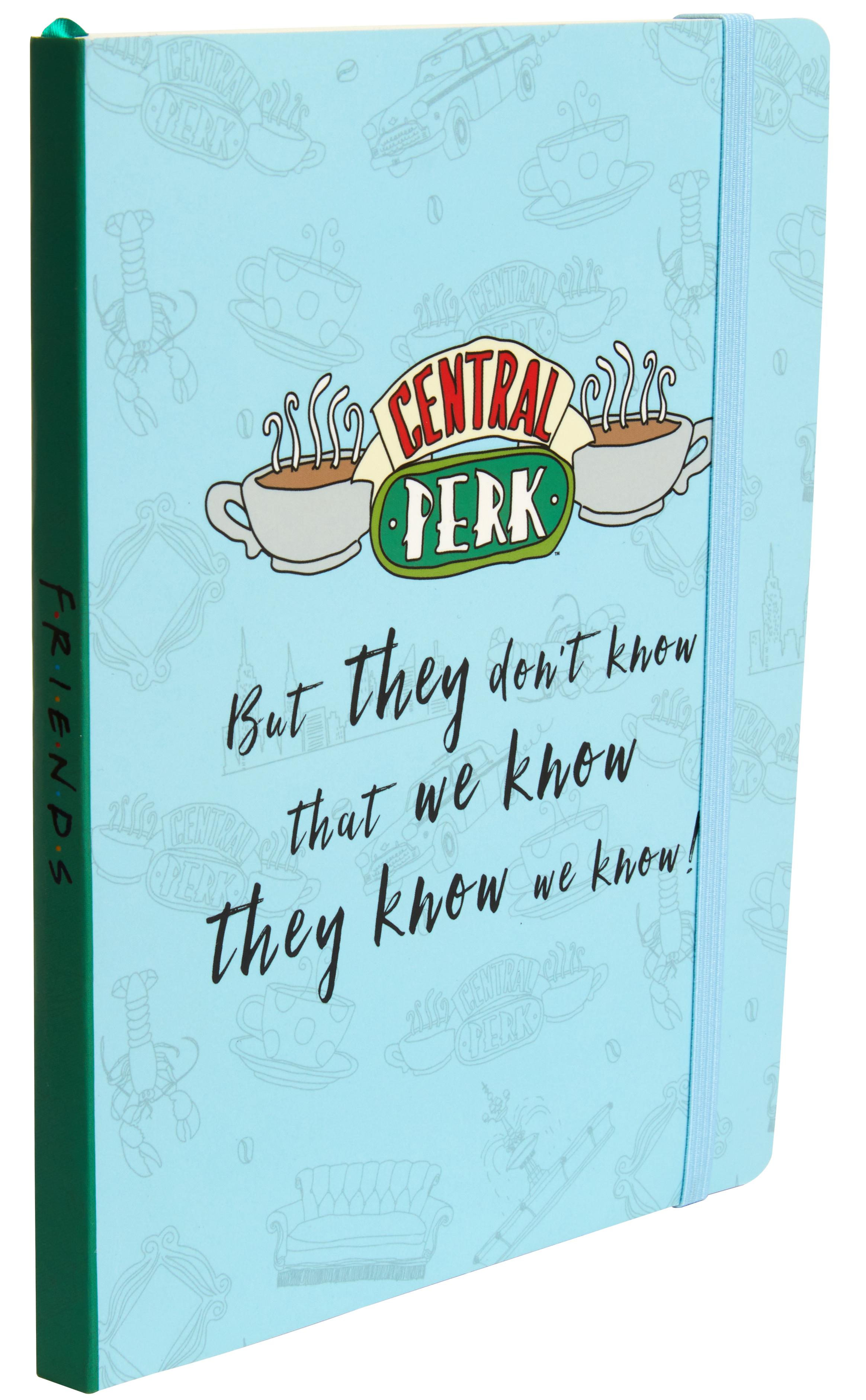 Vorderes Coverbild Friends: Central Perk Softcover Notebook