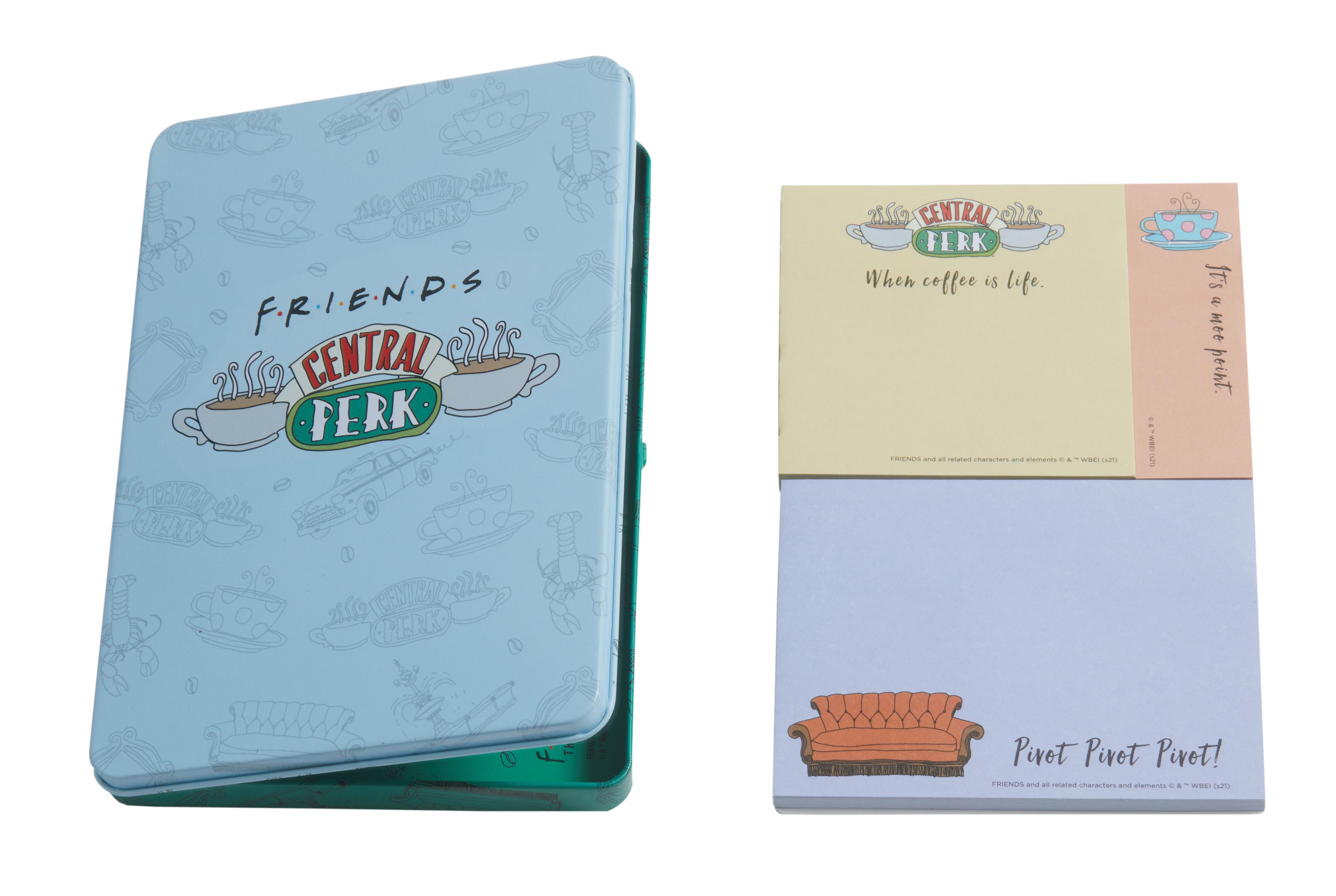 Vorderes Coverbild Friends: Central Perk Sticky Note Tin Set