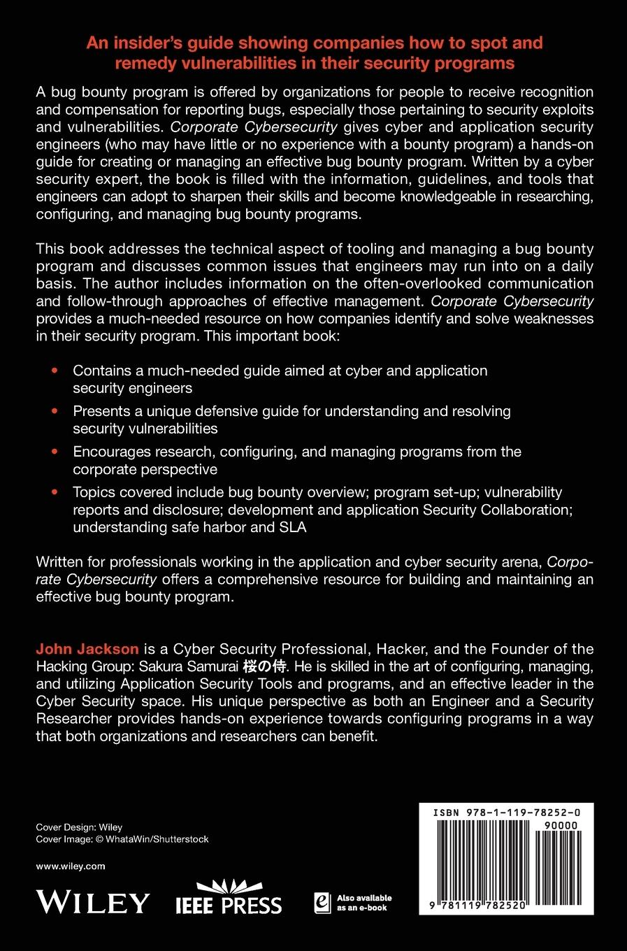 Rückseitencover Corporate Cybersecurity