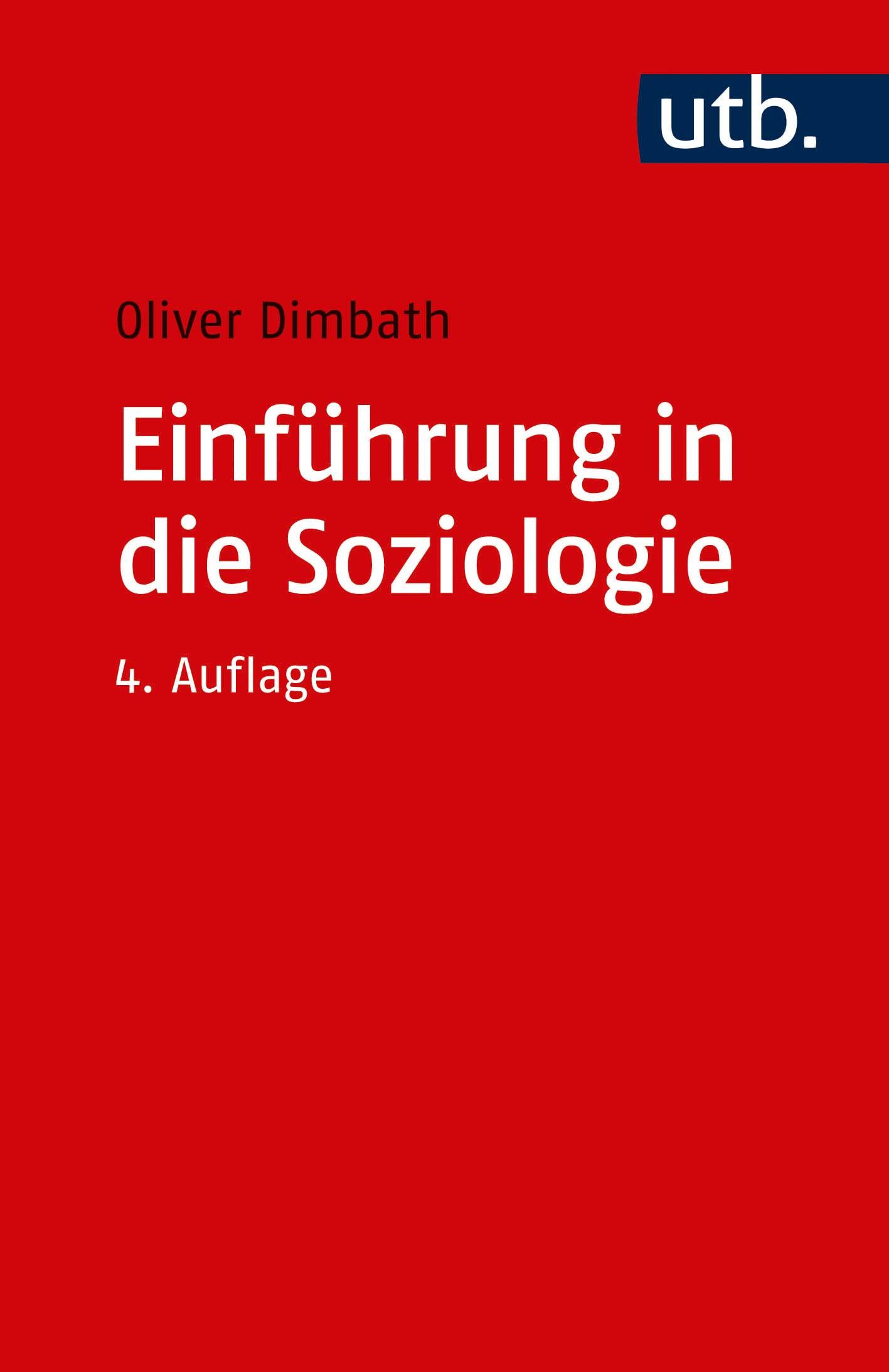 Vorderes Coverbild Einführung in die Soziologie