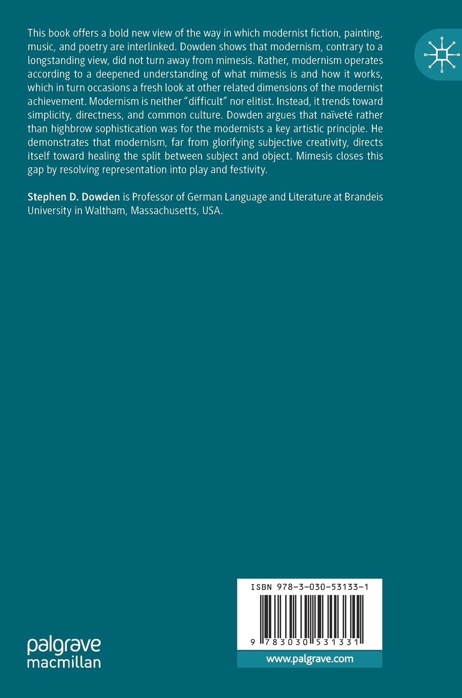 Rückseitencover Modernism and Mimesis