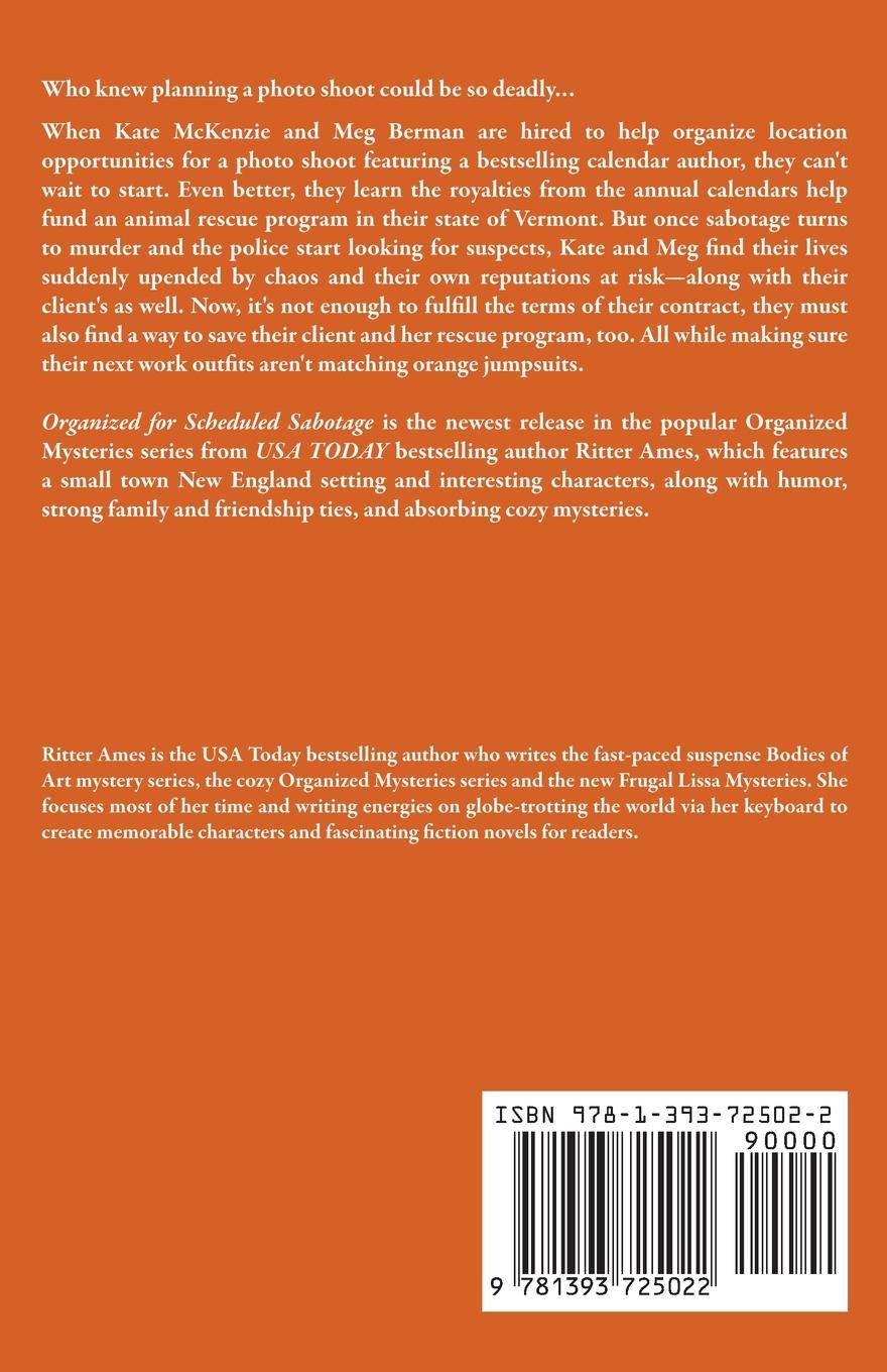 Rückseitencover Organized for Scheduled Sabotage