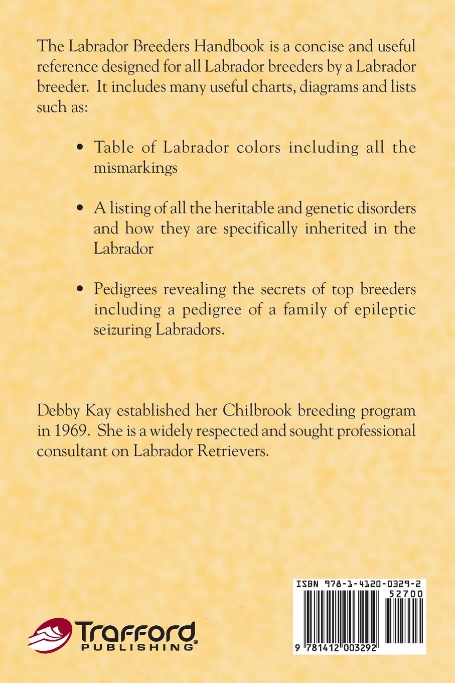 Rückseitencover The Labrador Breeders Handbook