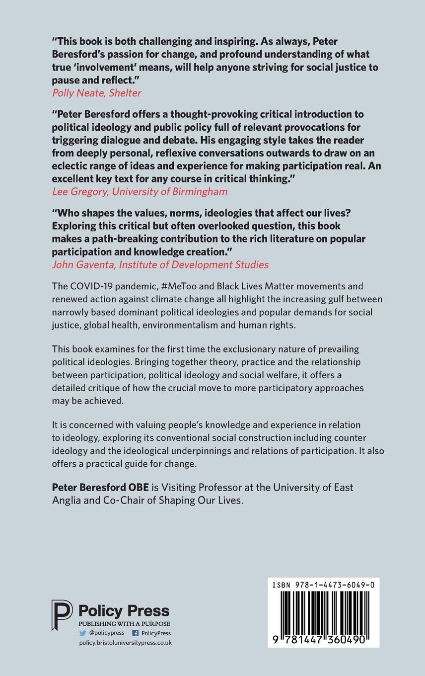 Rückseitencover Participatory Ideology