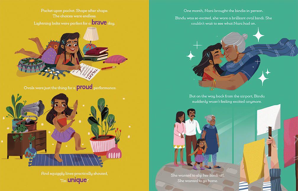 Beispielinhalt (Bild) Bindu's Bindis