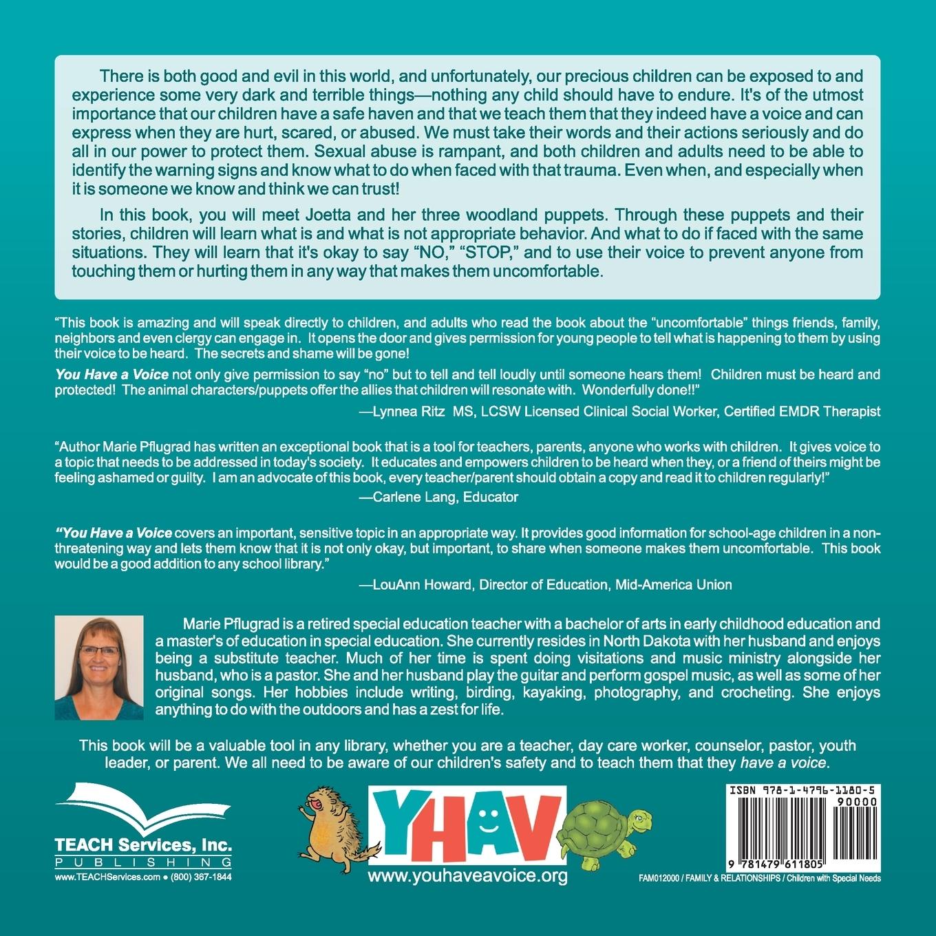 Rückseitencover You Have a Voice