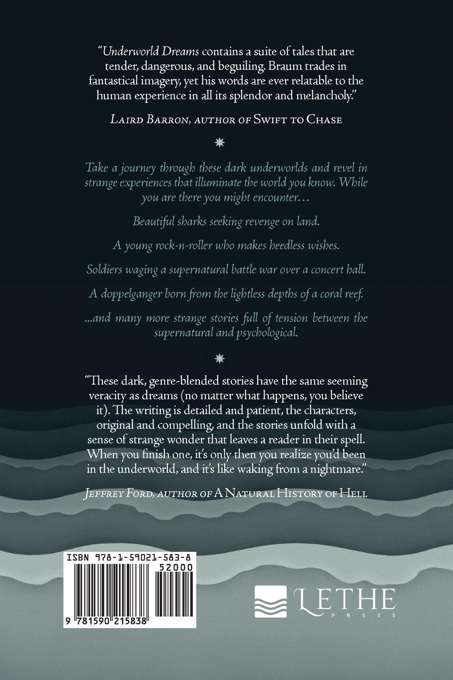 Rückseitencover Underworld Dreams