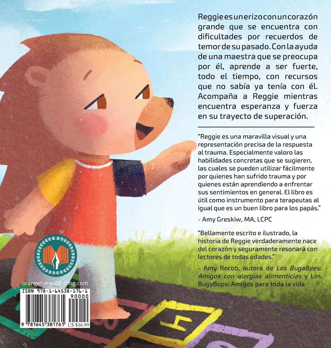 Rückseitencover Reggie el erizo construye un santuario de seguridad