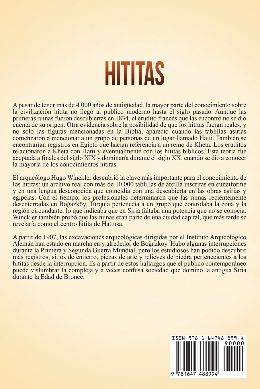 Rückseitencover Hititas