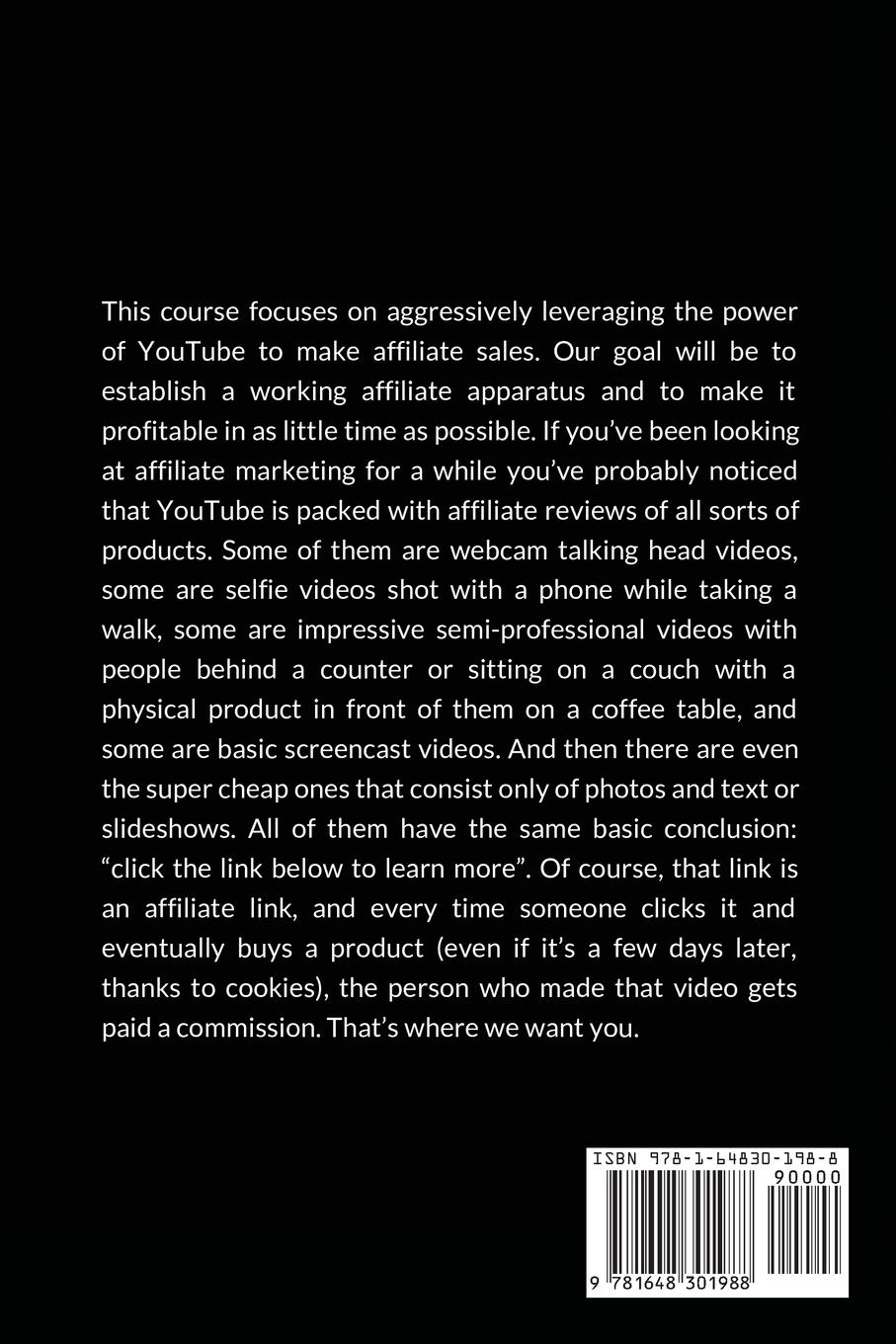 Rückseitencover Business Affiliate Marketing
