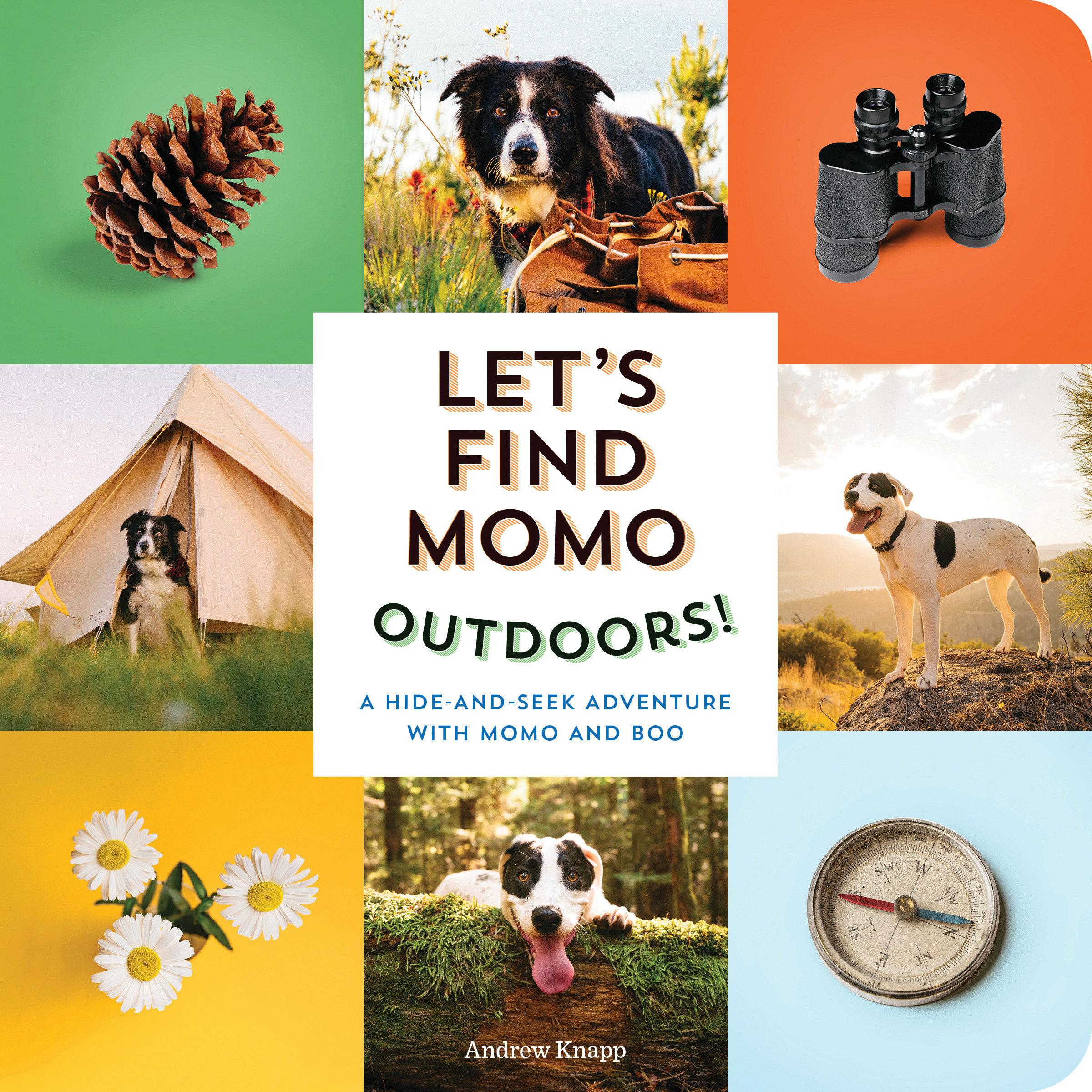 Vorderes Coverbild Let's Find Momo Outdoors!