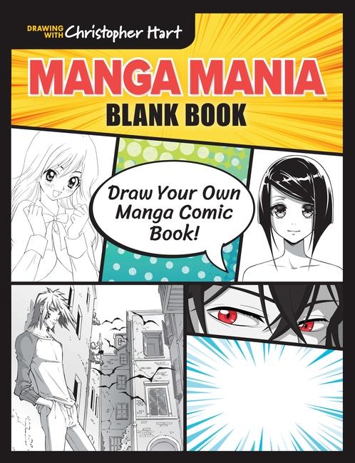 Vorderes Coverbild Manga Mania Blank Book