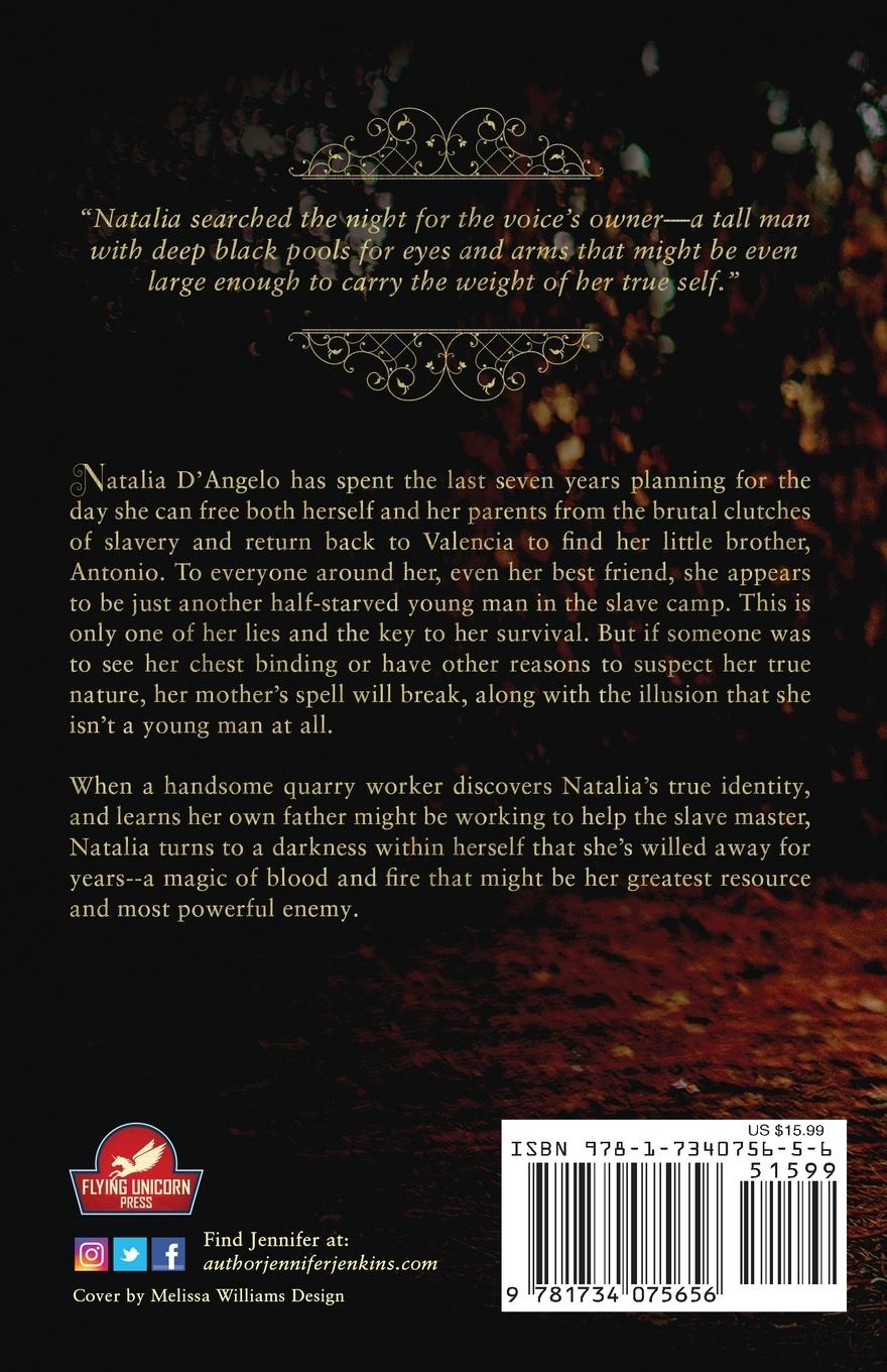 Rückseitencover Of Blood and Fire