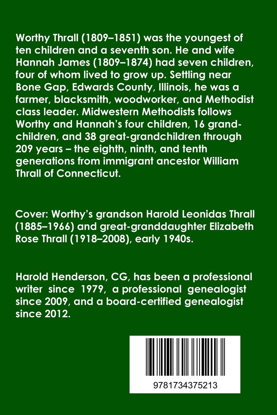 Rückseitencover Midwestern Methodists