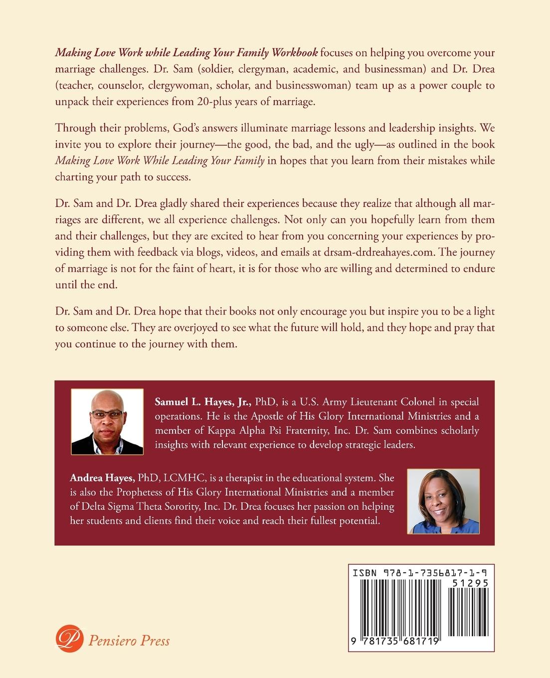 Rückseitencover Making Love Work While Leading Your Family Workbook