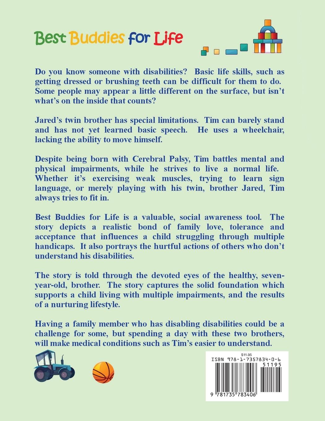 Rückseitencover Best Buddies for Life