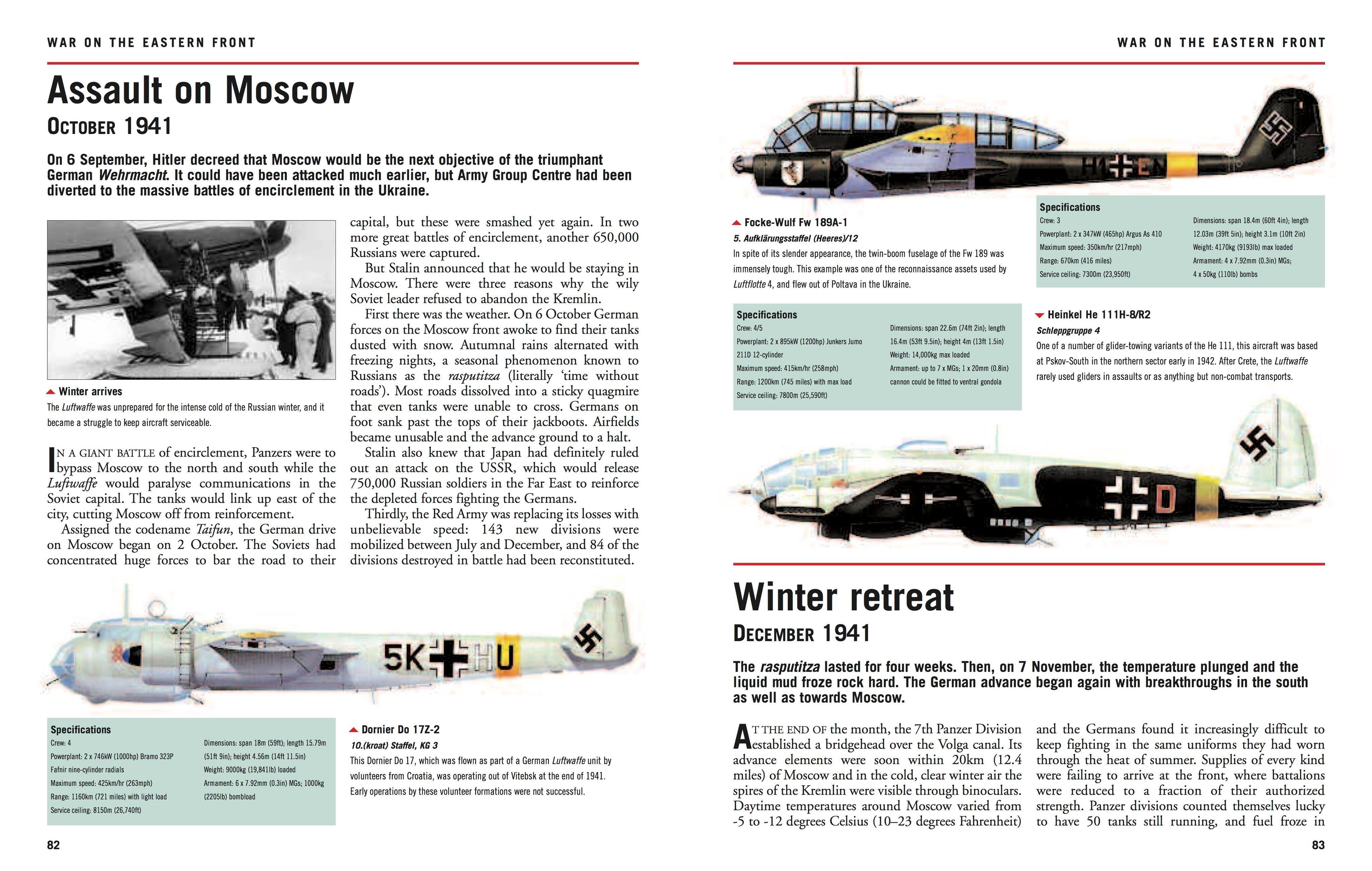 Beispielinhalt (Bild) Luftwaffe Squadrons 1939-45