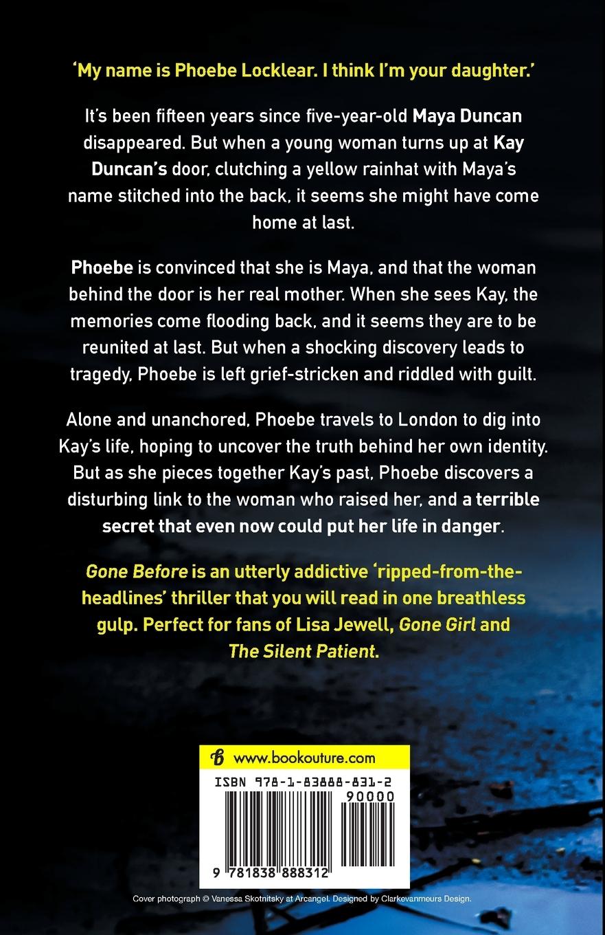 Rückseitencover Gone Before