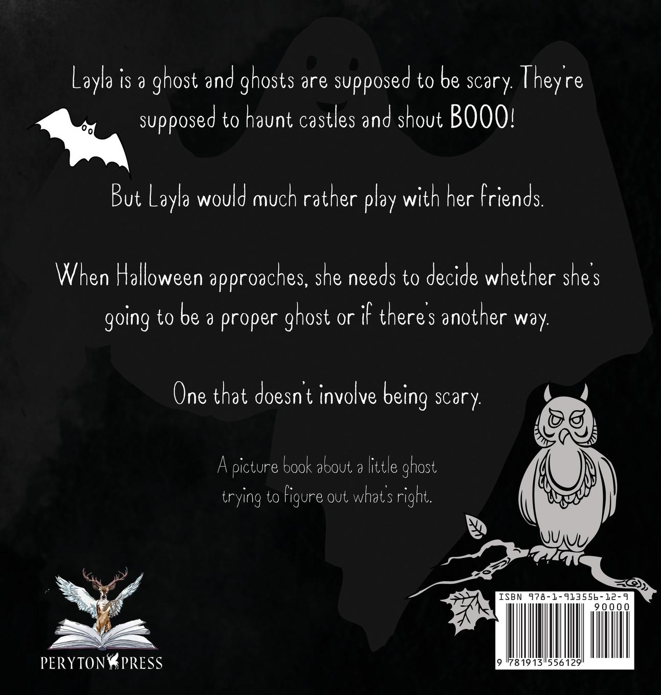 Rückseitencover The Little Ghost Who Didn't Like to Be Scary