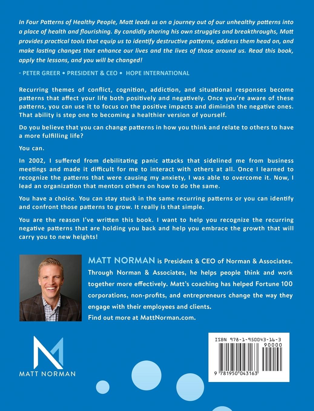 Rückseitencover Four Patterns of Healthy People