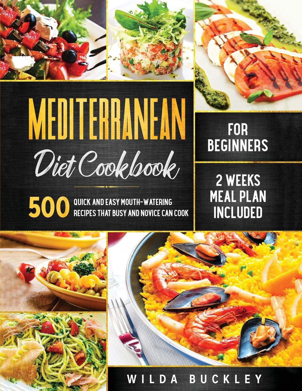 Vorderes Coverbild Mediterranean Diet Cookbook for Beginners
