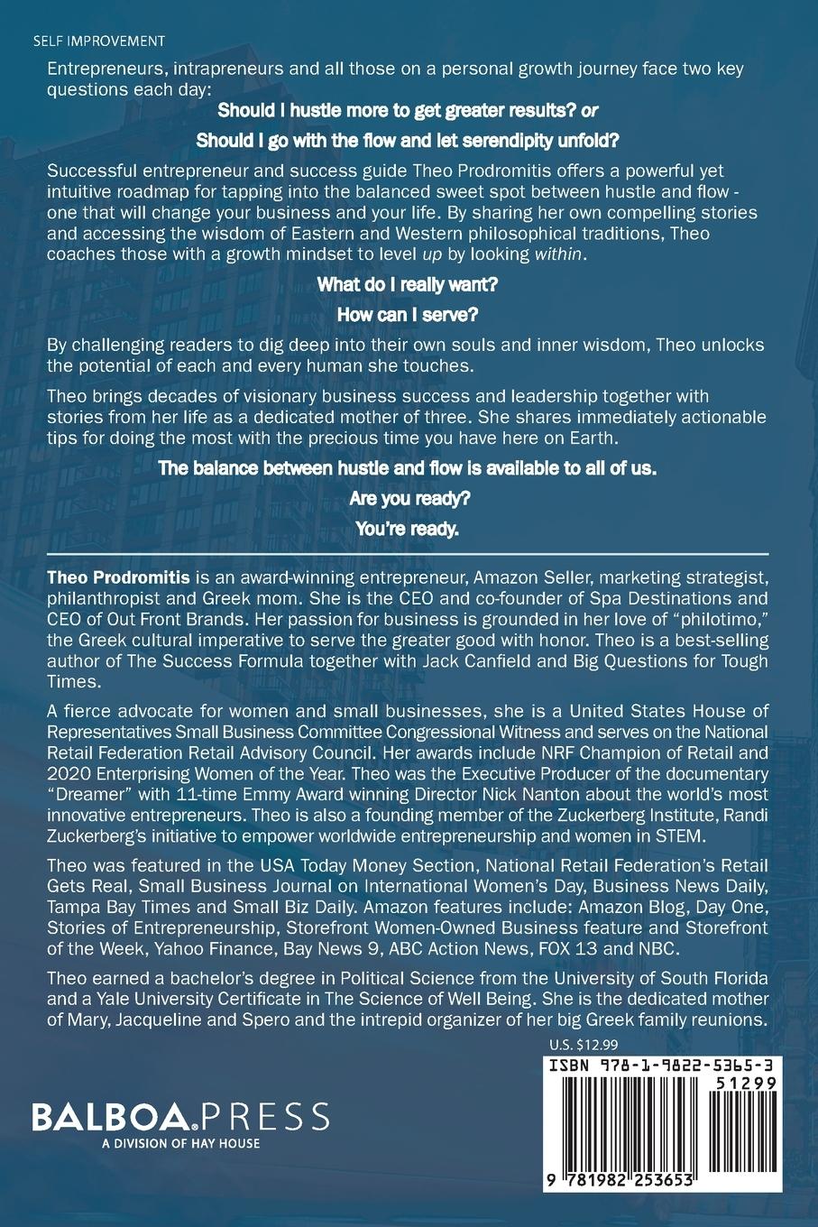 Rückseitencover The Balance Between  Hustle & Flow