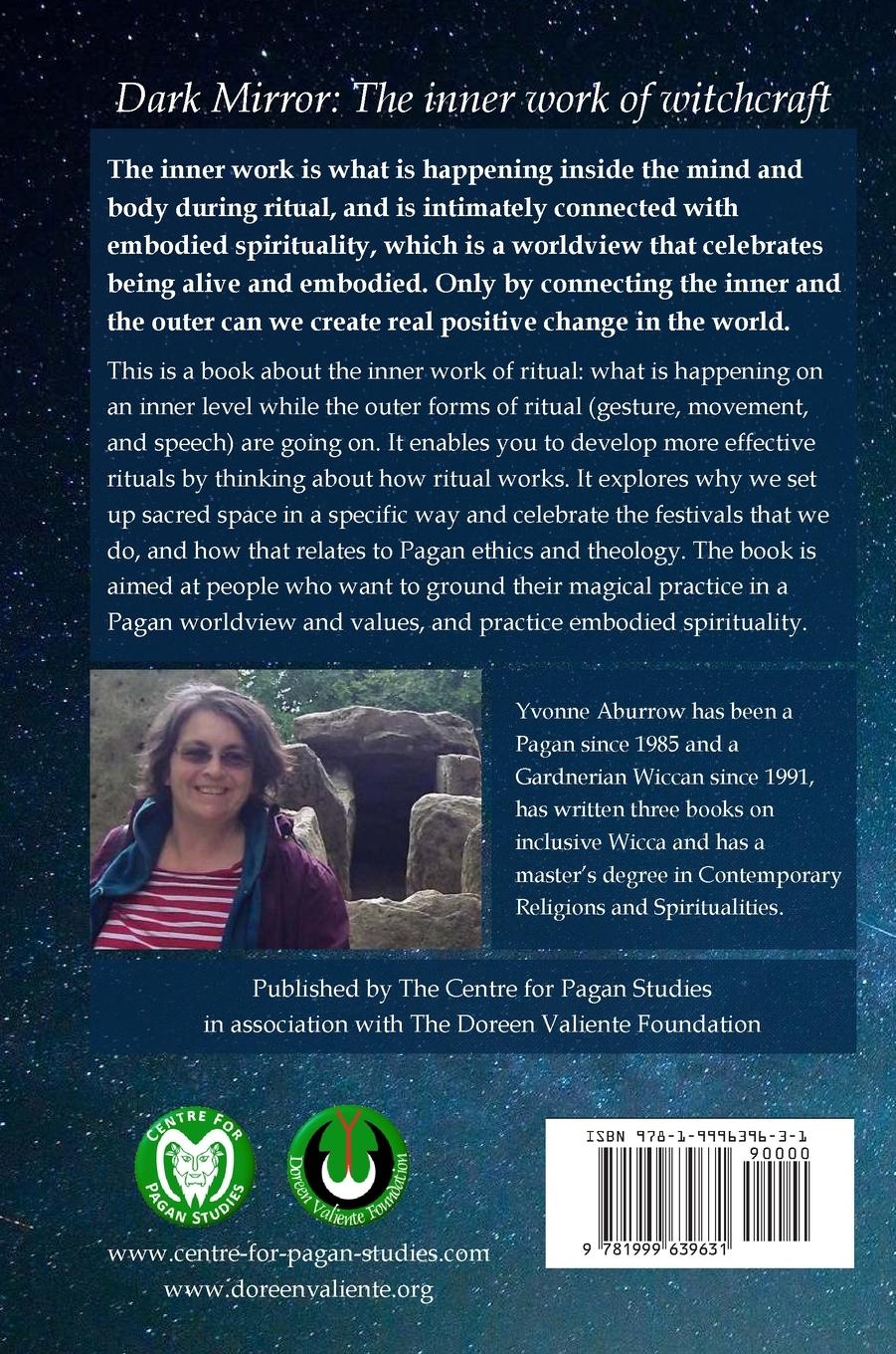 Rückseitencover Dark Mirror: The inner work of witchcraft