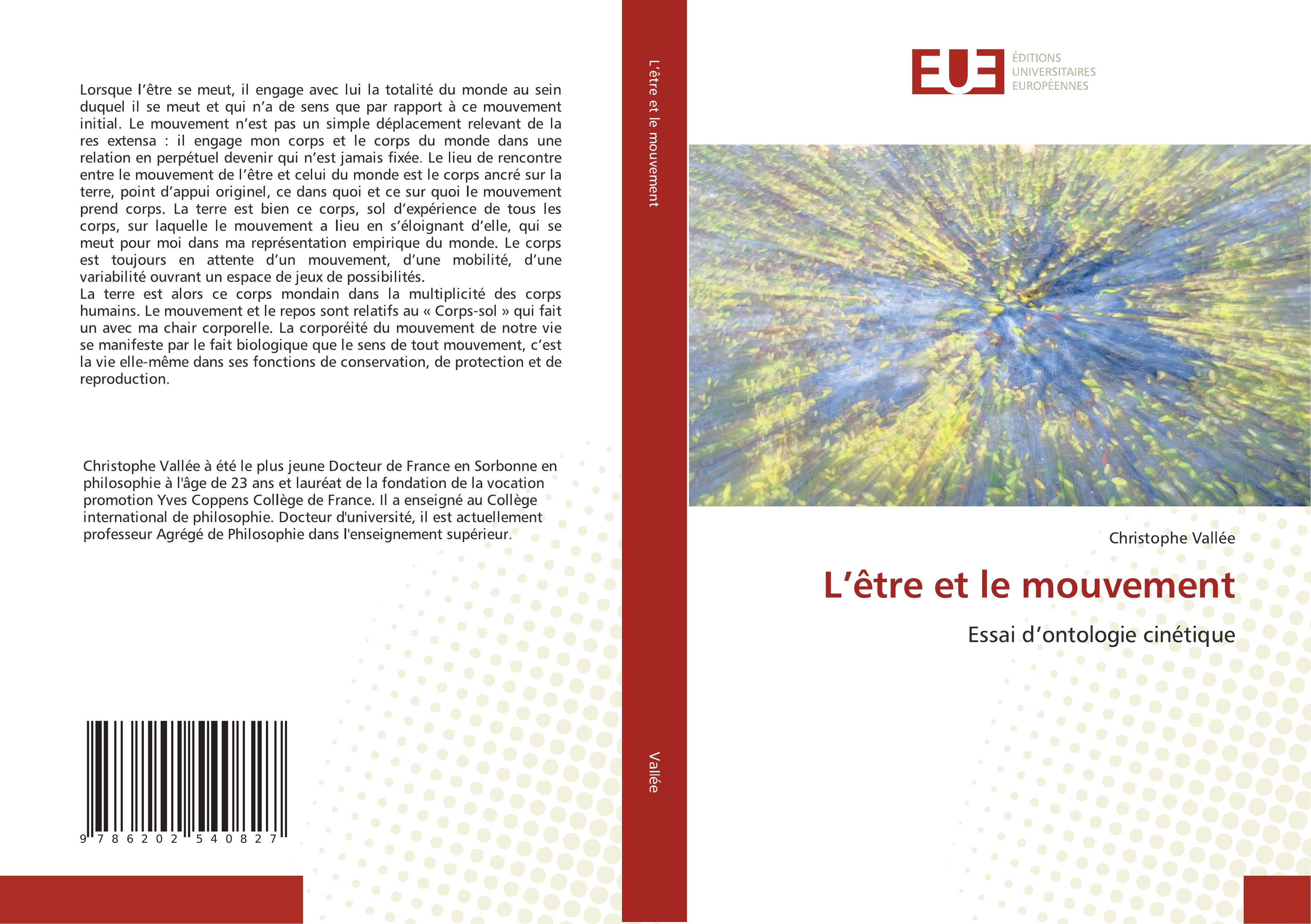 Vorderes Coverbild L'être et le mouvement