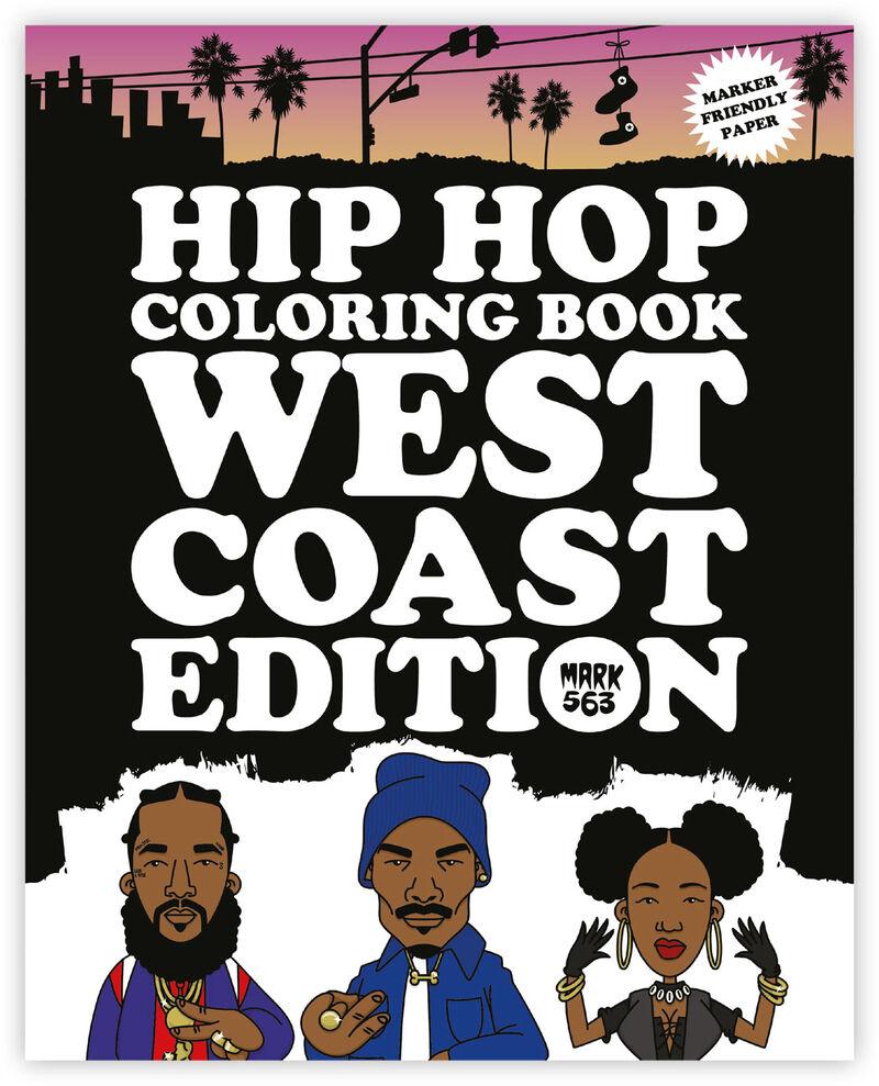Vorderes Coverbild Hip Hop Coloring Book: West Coast Edition