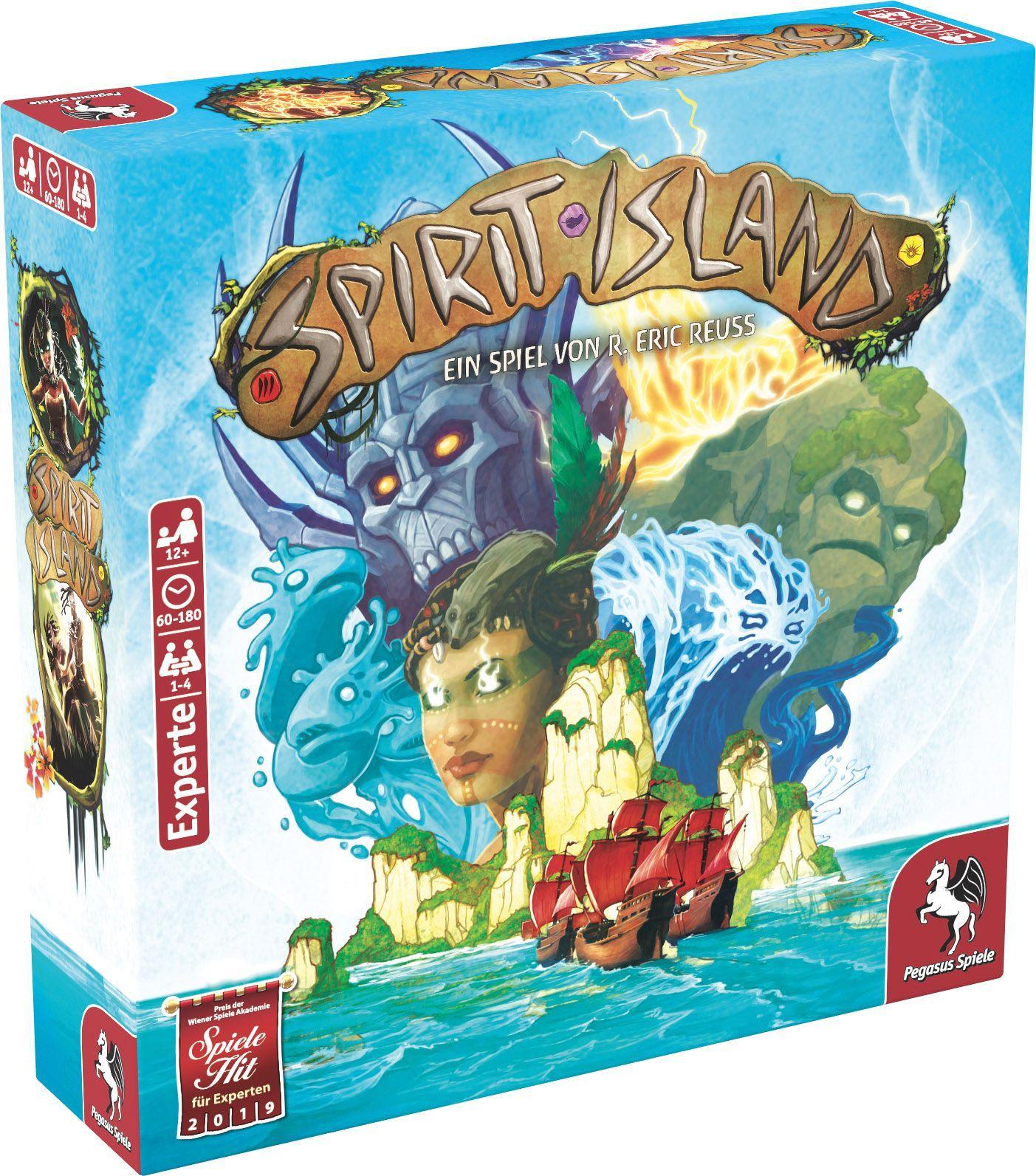 Beispielinhalt (Bild) Spirit Island (deutsche Ausgabe)