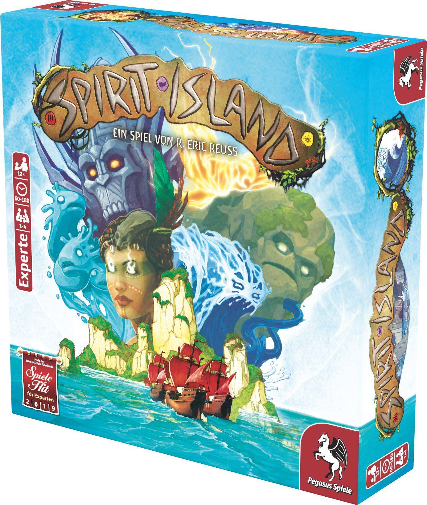 Beispielinhalt (Bild) Spirit Island (deutsche Ausgabe)