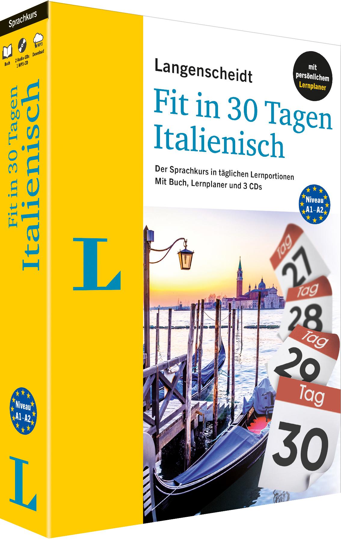 Vorderes Coverbild Langenscheidt Fit in 30 Tagen Italienisch